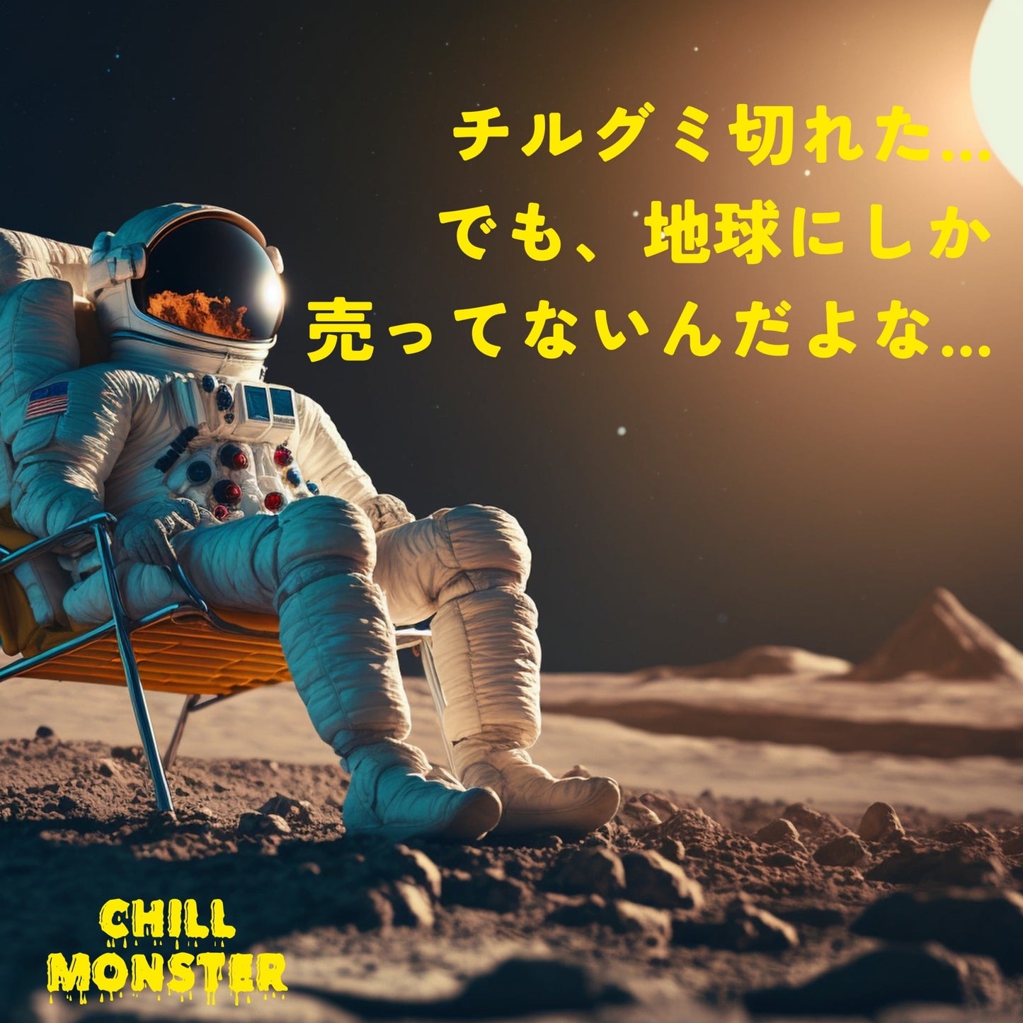Chill MonsterモンスターグミCBN1000mg(青りんご味)10粒入