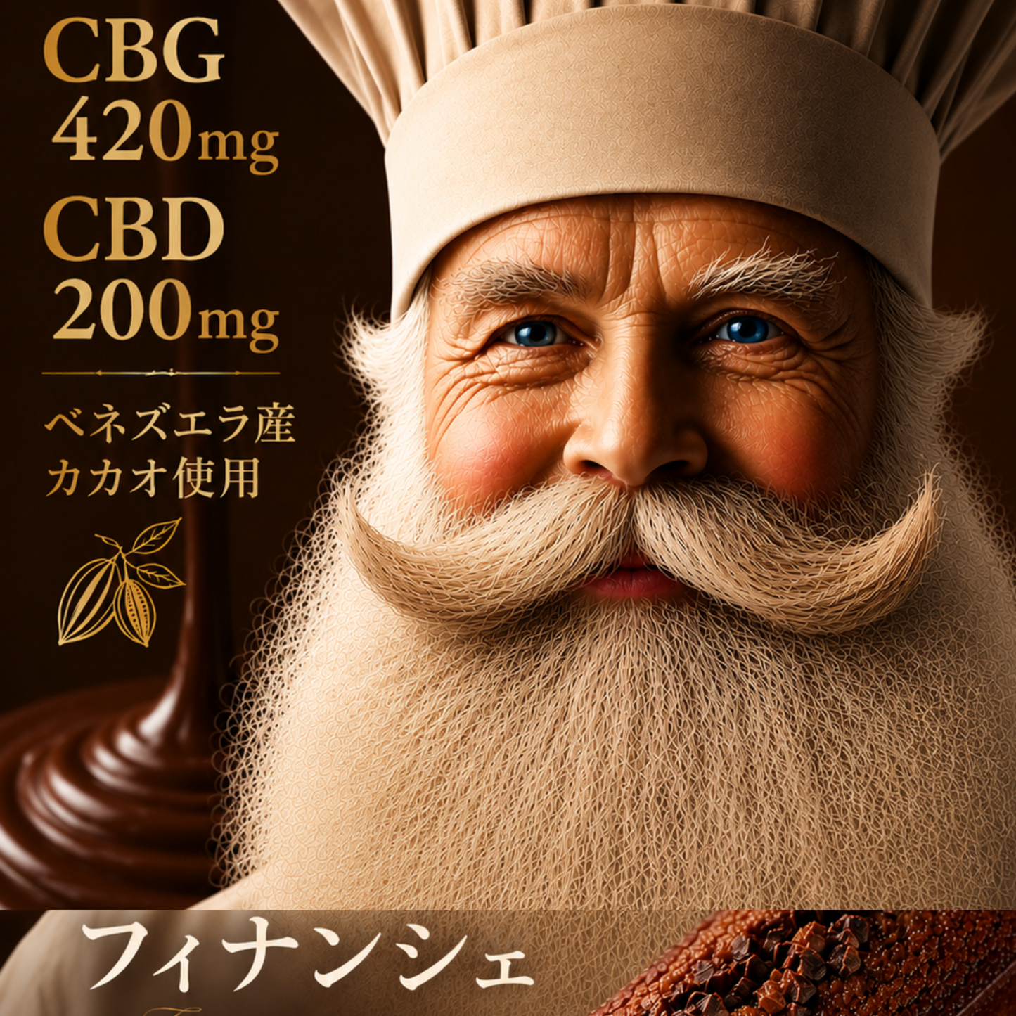 アンドレおじさんのCBG＋CBDフィナンシェ　CBG420mg CBD200mg