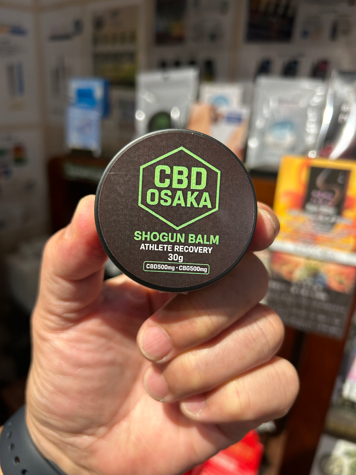 CBD OSAKA SHOGUN BALM ATHLETE RECOVERY 30g
CBD500mg • CBG500mg