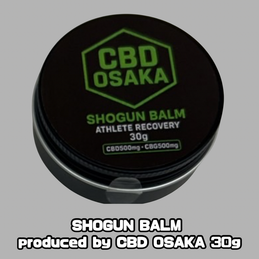 CBD OSAKA SHOGUN BALM ATHLETE RECOVERY 30g
CBD500mg • CBG500mg
