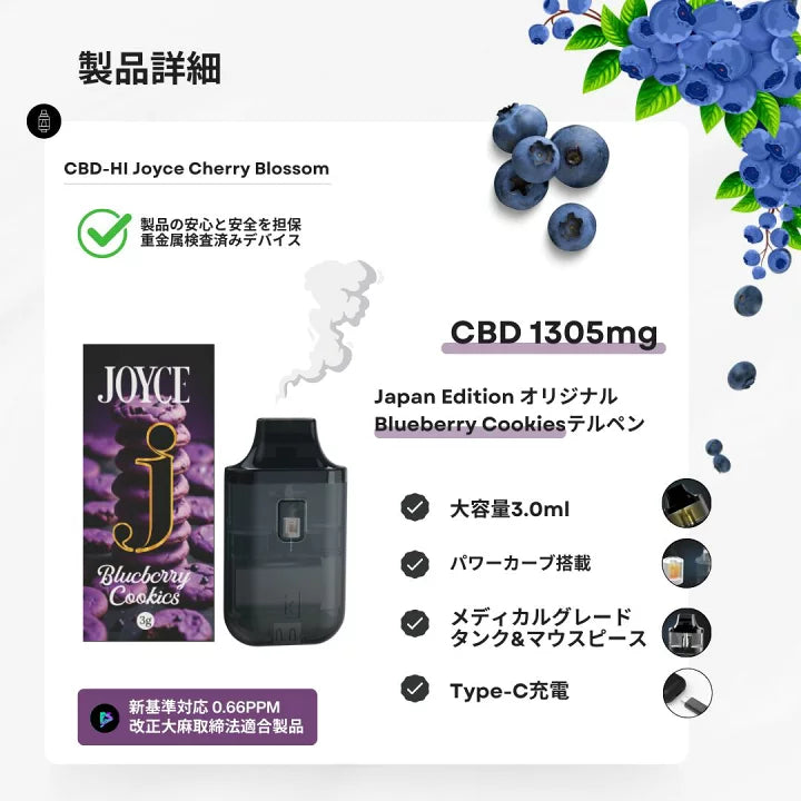 CBD-HI（Blueberry Cookies）