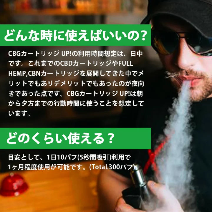 CBD MANIA高濃度CBGリキッドカ－トリッジ