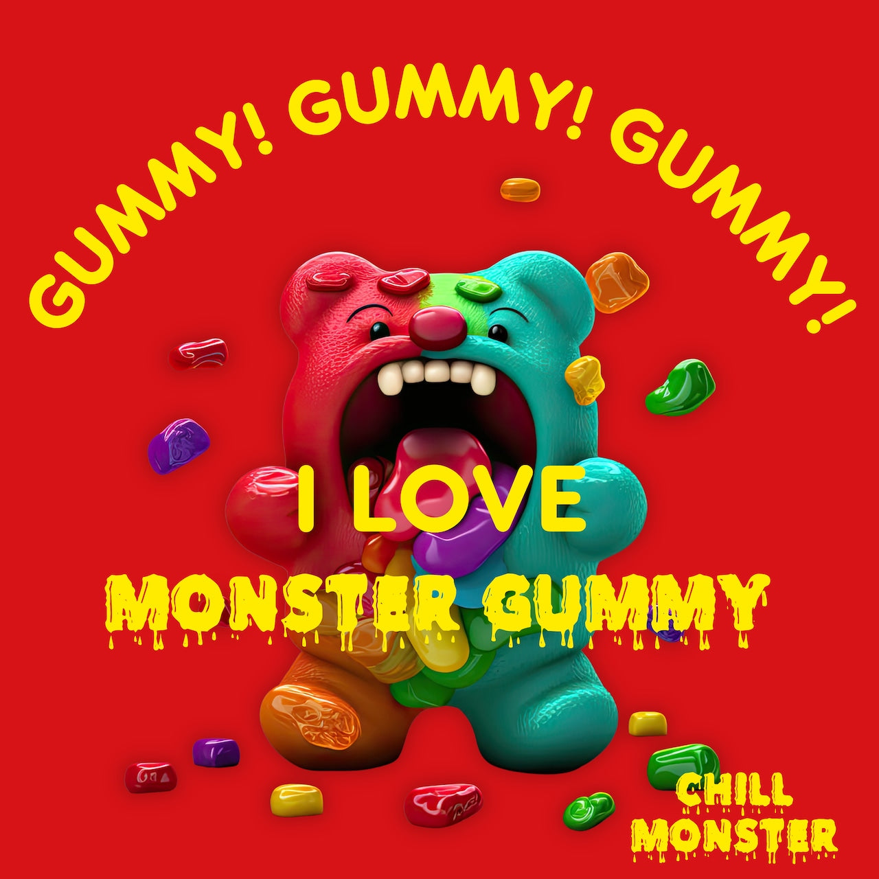 Chil Monsterモンスターグミ
CBN500mg（コ－ラ味） 5粒入