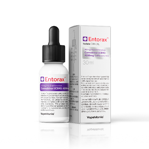 VapeMania Entorax CBNオイル CBN4200mg