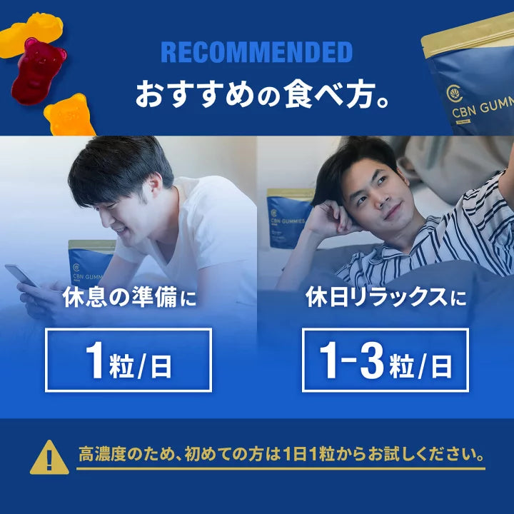 CannaTech CBNグミ10粒