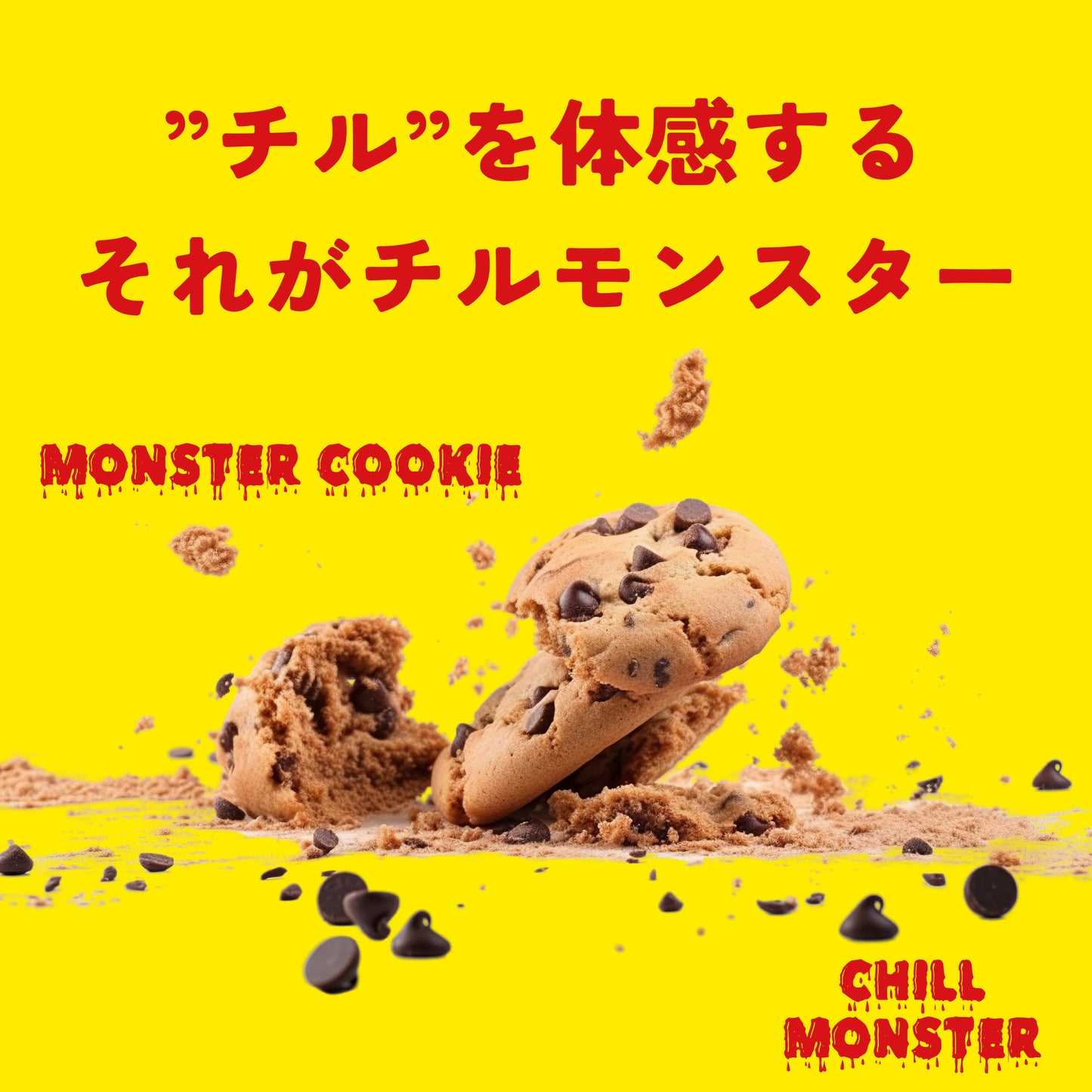 MONSTER
【上級者専用】モンスタークッキー/CBN420mg（コ－ヒ－味）