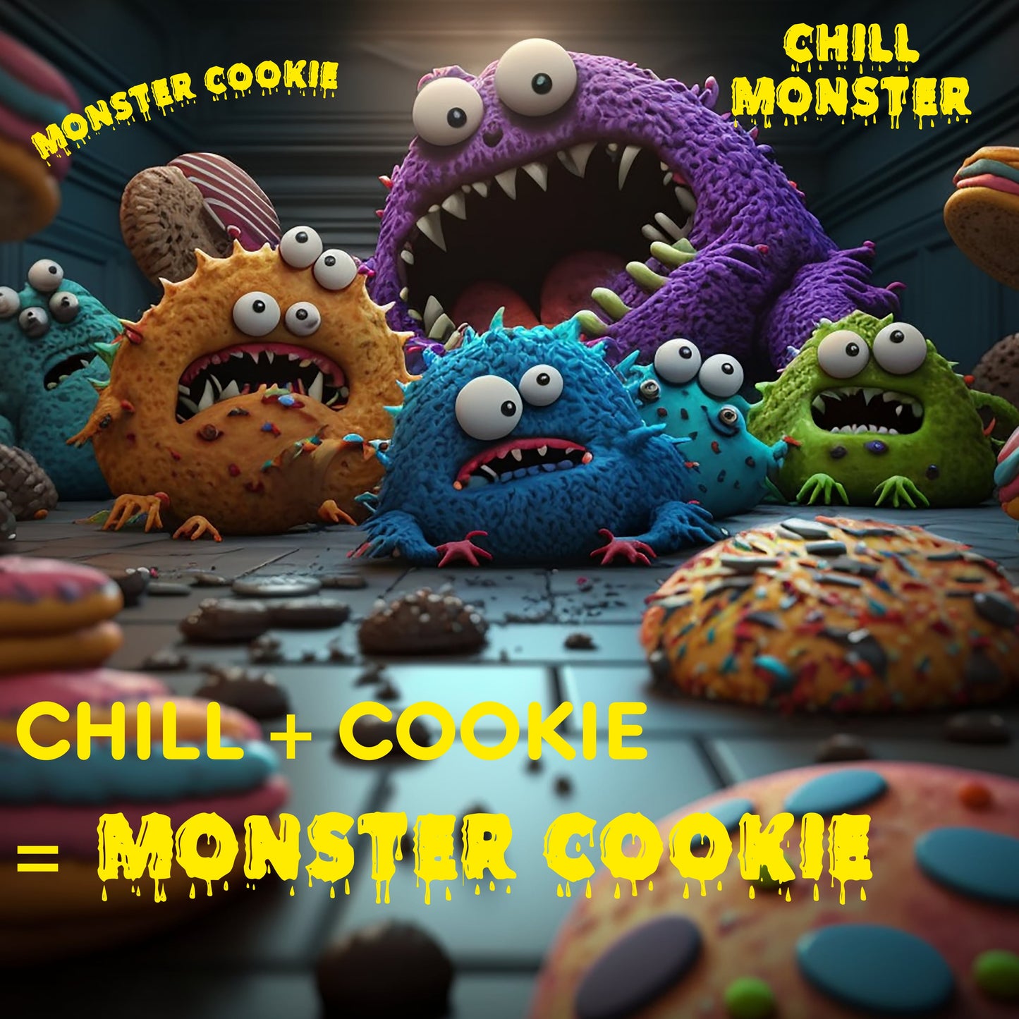MONSTER
【上級者専用】モンスタークッキー/CBN420mg（コ－ヒ－味）