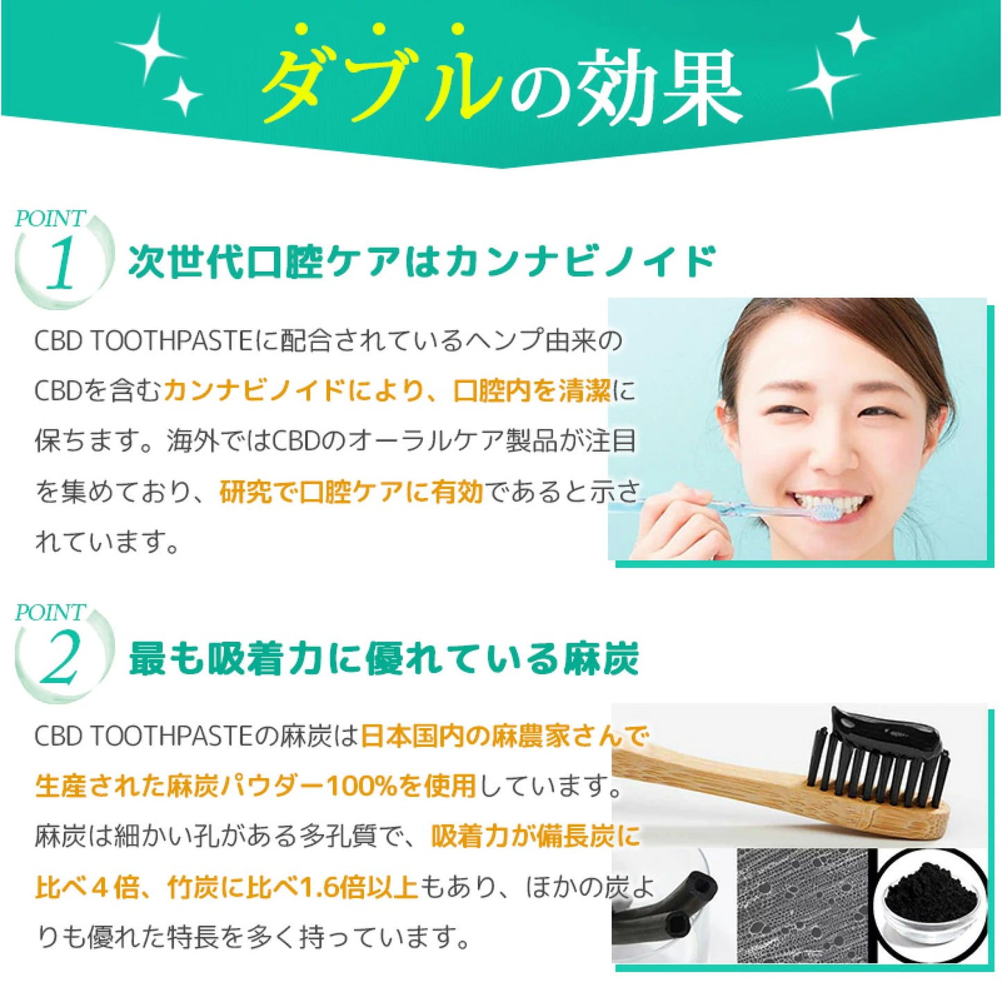 Greeus CBD TOOHPASTE 歯磨き粉 CBD 100mg