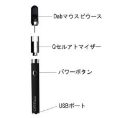 AIRISTECH/Quaser(クエーサー)/VAPOLIZER(ベポライザー)/ パウダー・ワックス用