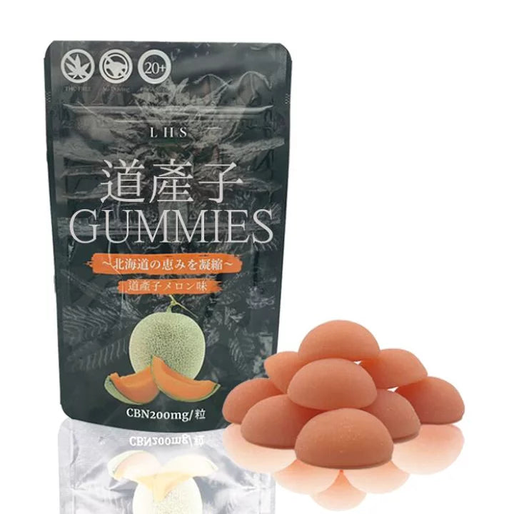 道産子メロン味
CBN GUMMIS
1粒CBN200mg配合/10粒入り